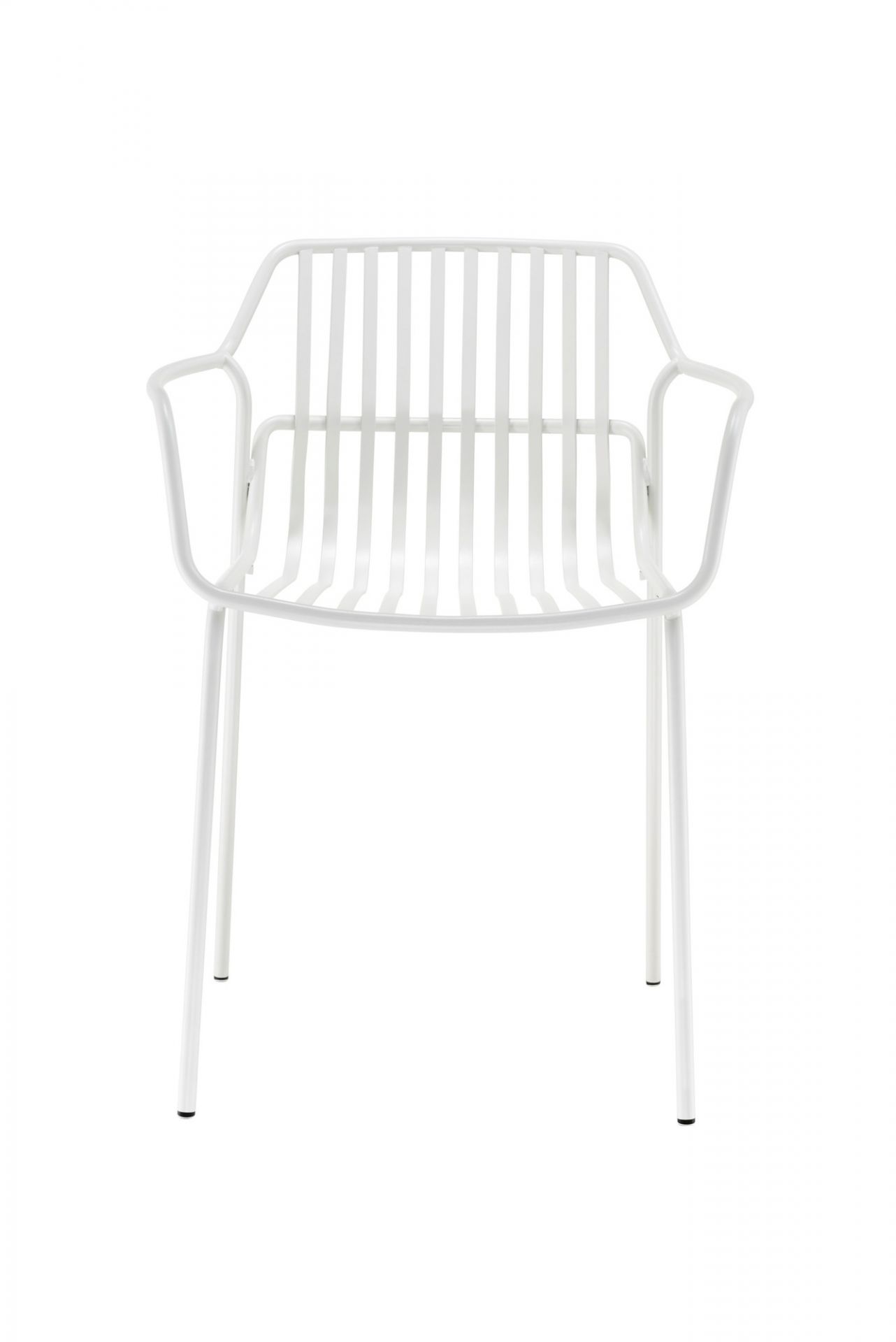 Crona Steel Stapelstuhl mit Armlehne Outdoor Brunner